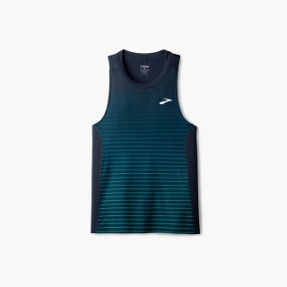 Brooks Atmosphere Singlet 3.0 - Streifen