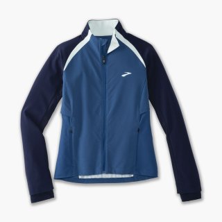 Brooks Fusion Hybrid Jacket - Marineblau/Ascheblau/Eisblau