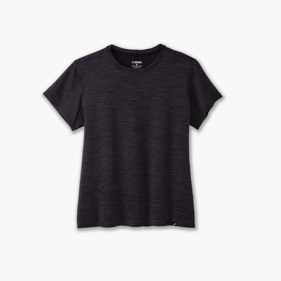 Brooks Luxe Short Sleeve - Hochschwarz
