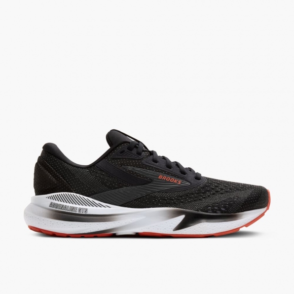 Brooks Adrenaline GTS 24 - Schwarz/Grau/Rot