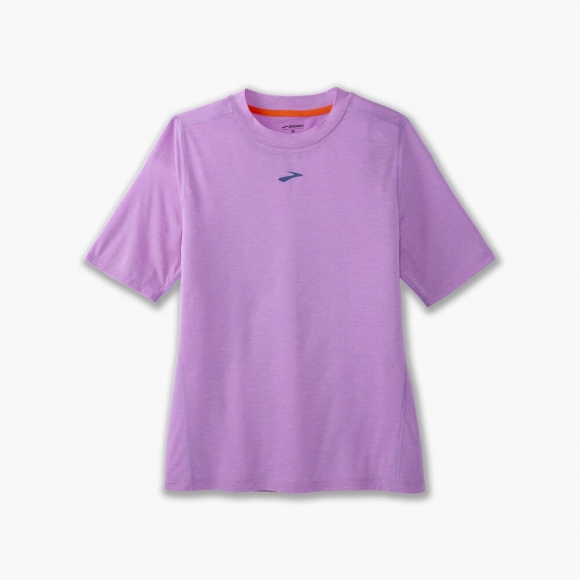 Brooks High Point Short Sleeve - Leuchtviolett
