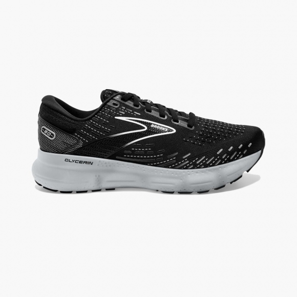 Brooks Glycerin 20 - Schwarz/Weiß/Alloy