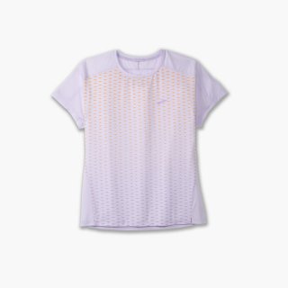 Brooks Sprint Free Short Sleeve 2.0 - Hellviolett/Recharge