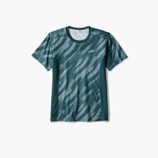 Brooks Atmosphere Short Sleeve 3.0 - Ultra Print/Deep Sea