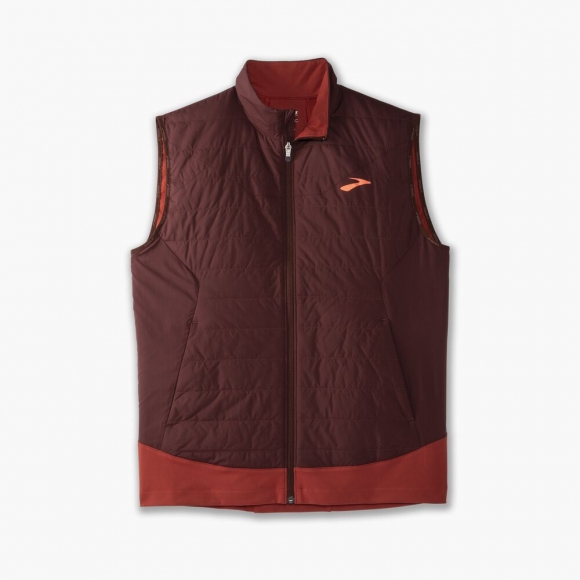 Brooks Shield Hybrid Vest 2.0 - Run Rosine/Kupfer