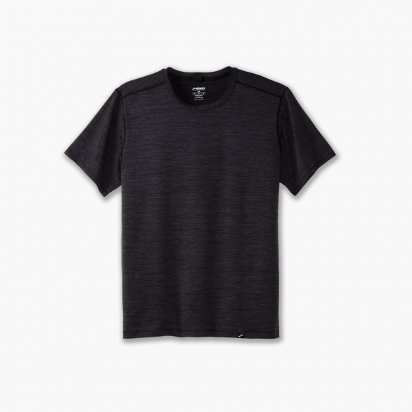 Brooks Luxe Short Sleeve - Hochschwarz