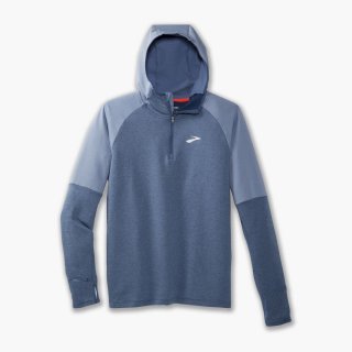 Brooks Notch Thermal Hoodie 2.0 - Heather Dusk/Dawn