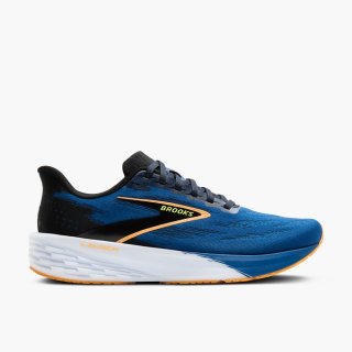 Brooks Launch 11 - Schwarz/Marine Pfingstrose/Orange