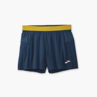 Brooks Sherpa 5" 2-in-1 Short - Indigo Rush/Golden Hour
