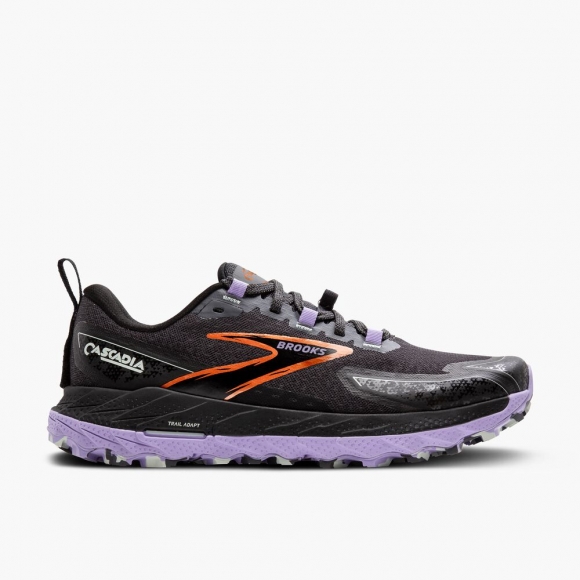 Brooks Cascadia 18 - Ebenholz/Sweet Lavender/Kupfer