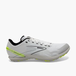 Brooks Draft XC Spikeless - Weiß/Schwarz/Nightlife