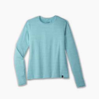 Brooks Luxe Long Sleeve - Hellblau