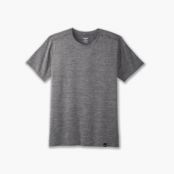 Brooks Luxe Short Sleeve - Hochgrau