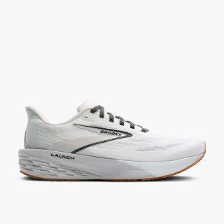 Brooks Launch 11 - Weiß/Grau/Schwarz