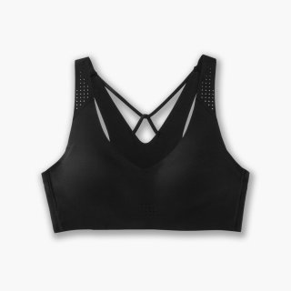 Brooks Dare V Neck Run Bra - Schwarz