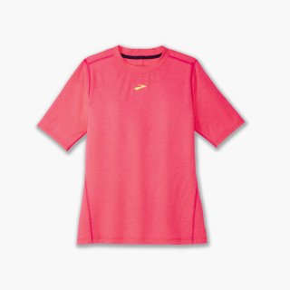 Brooks High Point Short Sleeve - Neo Pink
