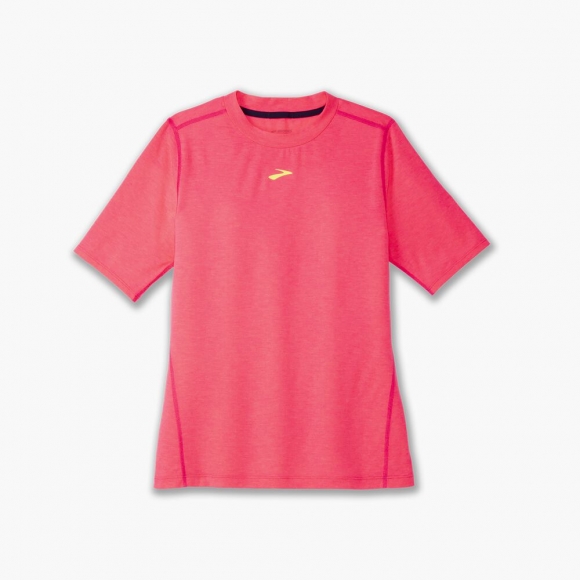 Brooks High Point Short Sleeve - Neo Pink