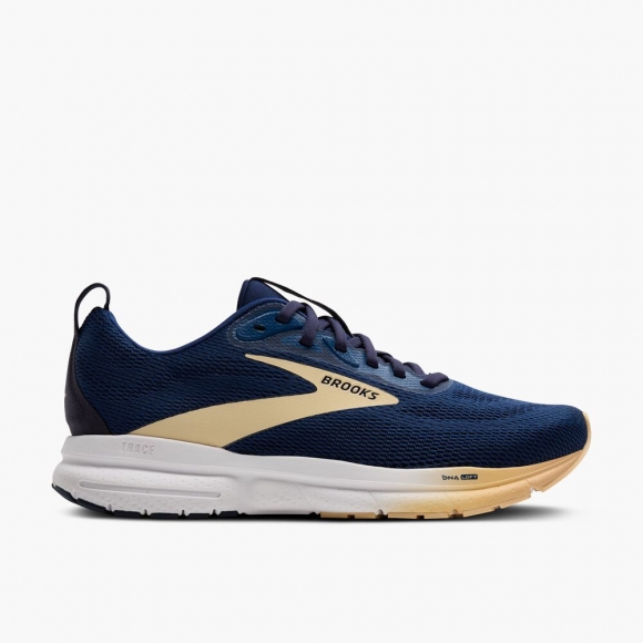 Brooks Trace 4 - Marineblau/Aprikose/Peacoat