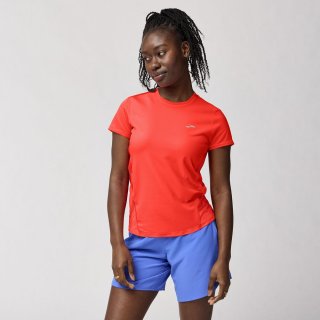 Brooks Sprint Free Short Sleeve 3.0 - Neo Cayenne