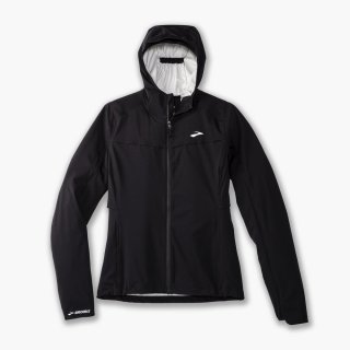 Brooks High Point Waterproof Jacket - Schwarz