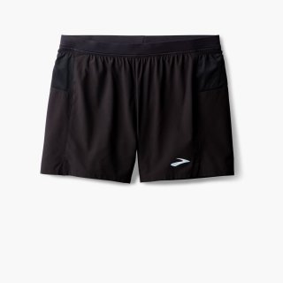 Brooks Journey 5" Short - Schwarz
