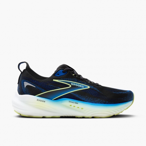 Brooks Glycerin 22 - Schwarz/Kobalt/Neo Gelb