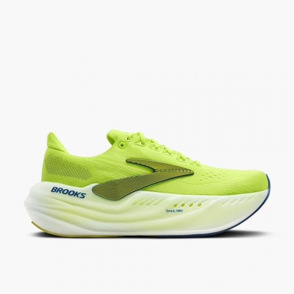 Brooks Glycerin Max - Limette/Marineblau Pfingstrose/Weiß