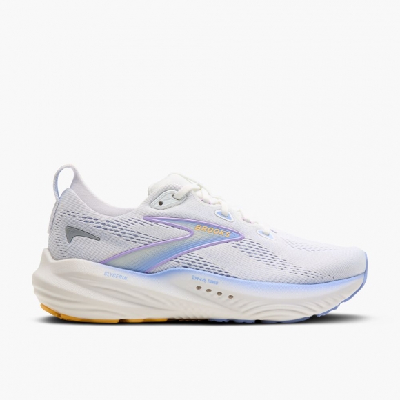 Brooks Glycerin 22 - Weiß/Blaureiher/Aprikose
