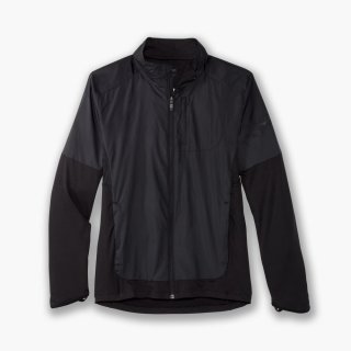 Brooks Fusion Hybrid Jacket - Schwarz