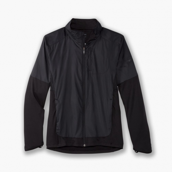Brooks Fusion Hybrid Jacket - Schwarz