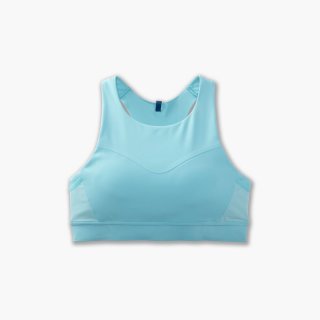 Brooks 3 Pocket Sports Bra - Vivid Teal