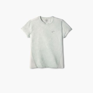 Brooks Sprint Free Short Sleeve 3.0 - Uncharted Print/Ein bisschen Blau