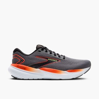 Brooks Glycerin 21 - Grau/Mandarinenrot/Grün