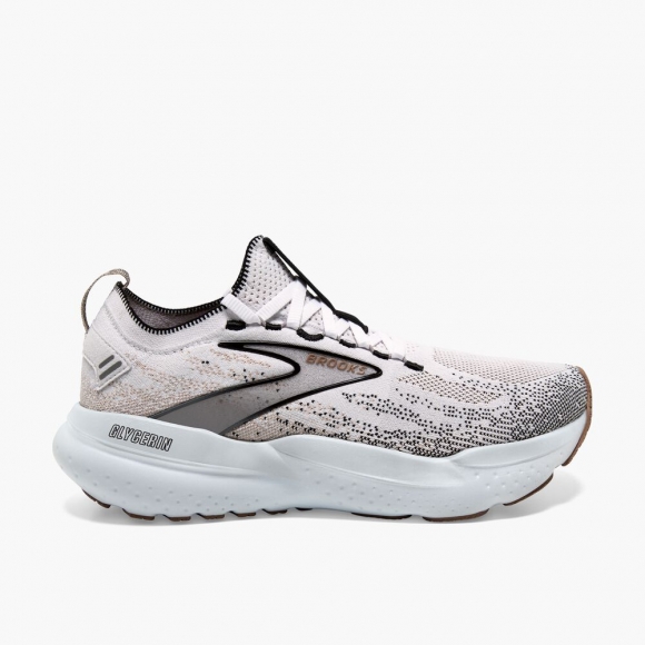 Brooks Glycerin StealthFit 21 - Weiß/Grau/Schwarz