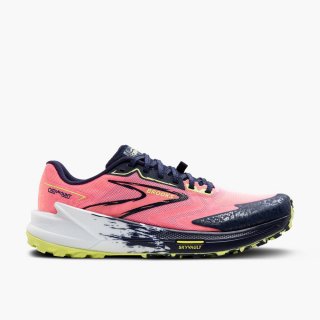 Brooks Catamount 3 - Pink/Peacoat/Sonniges Limettengrün