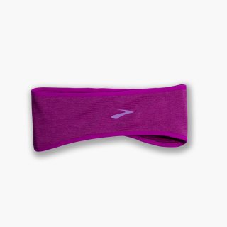 Brooks Notch Thermal Headband - Magenta-Heather