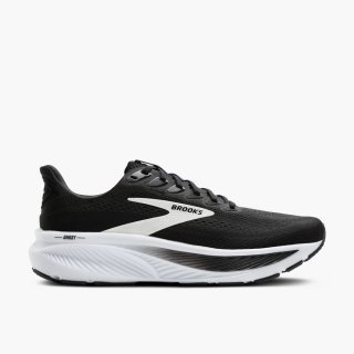 Brooks Ghost 17 - Schwarz/Grau/Weiß
