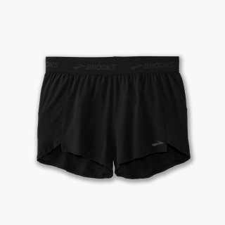 Brooks Chaser 3" Short - Schwarz/Brooks