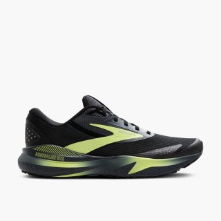 Brooks Adrenaline GTS 24 Weatherized - Schwarz/Ebenholz/Neugelb