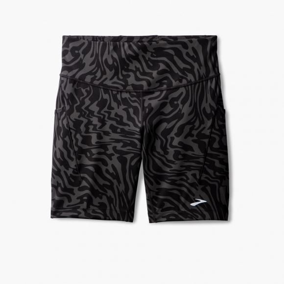 Brooks Spark 8" Short Tight - Obsidian Speedscape