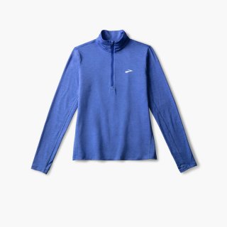Brooks Dash 1/2 Zip 2.0 - Htr Bluebell