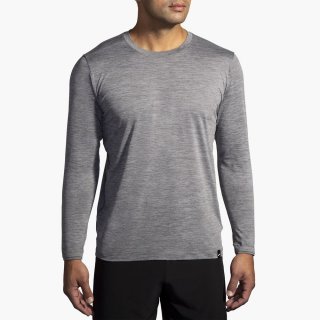 Brooks Luxe Long Sleeve - Hochglanz Anthrazit