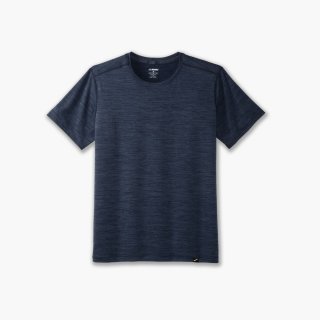 Brooks Luxe Short Sleeve - Schieferblau