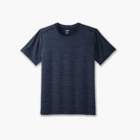 Brooks Luxe Short Sleeve - Schieferblau