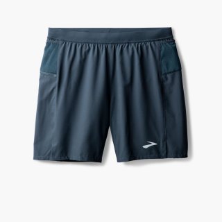 Brooks Journey 7" 2-in-1 Short - Schieferblau