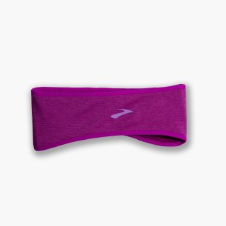 Brooks Notch Thermal Headband - Magenta Heather