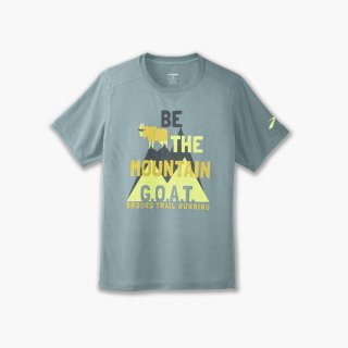 Brooks Distance Short Sleeve 3.0 - Hoch Citadel/Bergziege