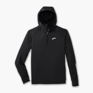 Brooks Notch Thermal Hoodie 2.0 - Schwarz