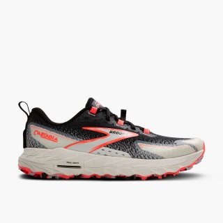 Brooks Cascadia 18 - Schwarz/Blauwaschung/Flamme