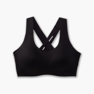 Brooks Crossback 2.0 Sports Bra - Schwarz